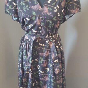 Dangerfield Fruit Bat Dress AU size 14. Black.